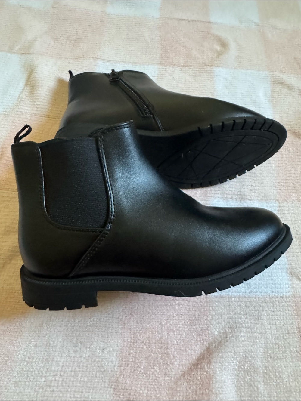 Girl’s Black Chelsea Ankle Boots